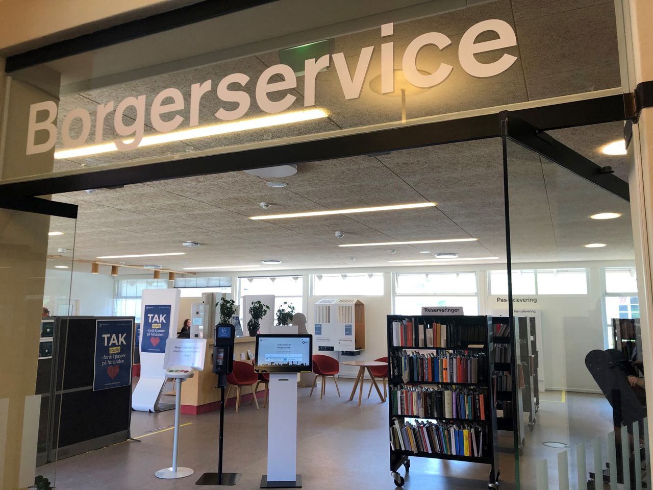 Borgerservice på Roskilde Bibliotek