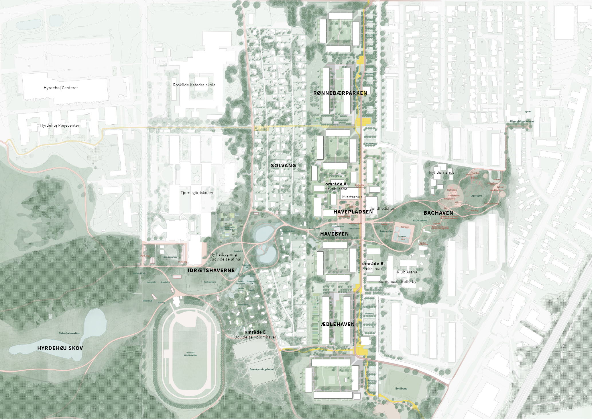 Byens Haver disposition