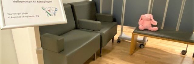 Venteområde ved Trekroner Tandpleje