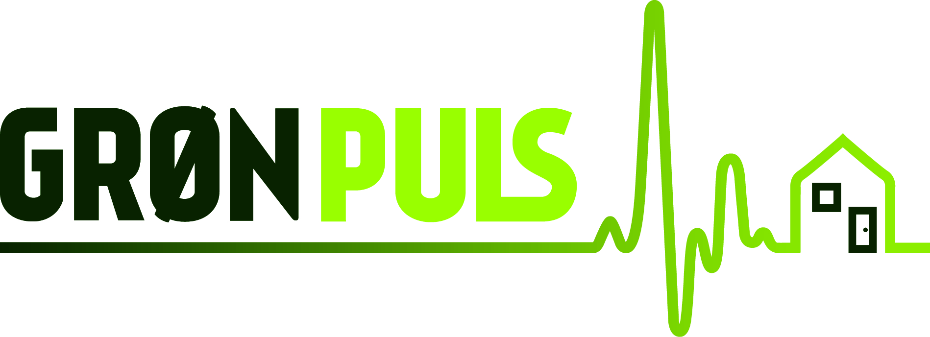 Grøn puls logo
