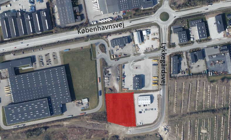 Luftfoto af Lykkegårdsvej 12