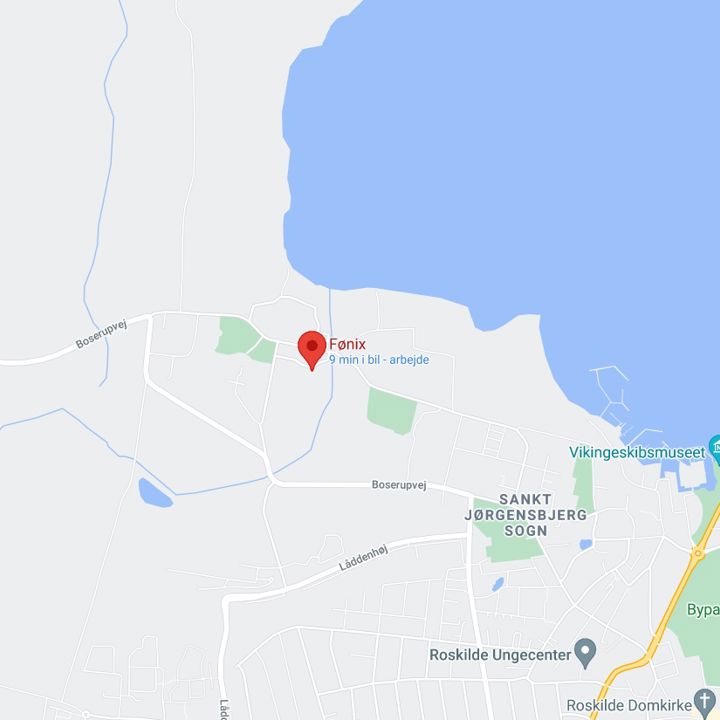 Kort over, hvor Fønix ligger.