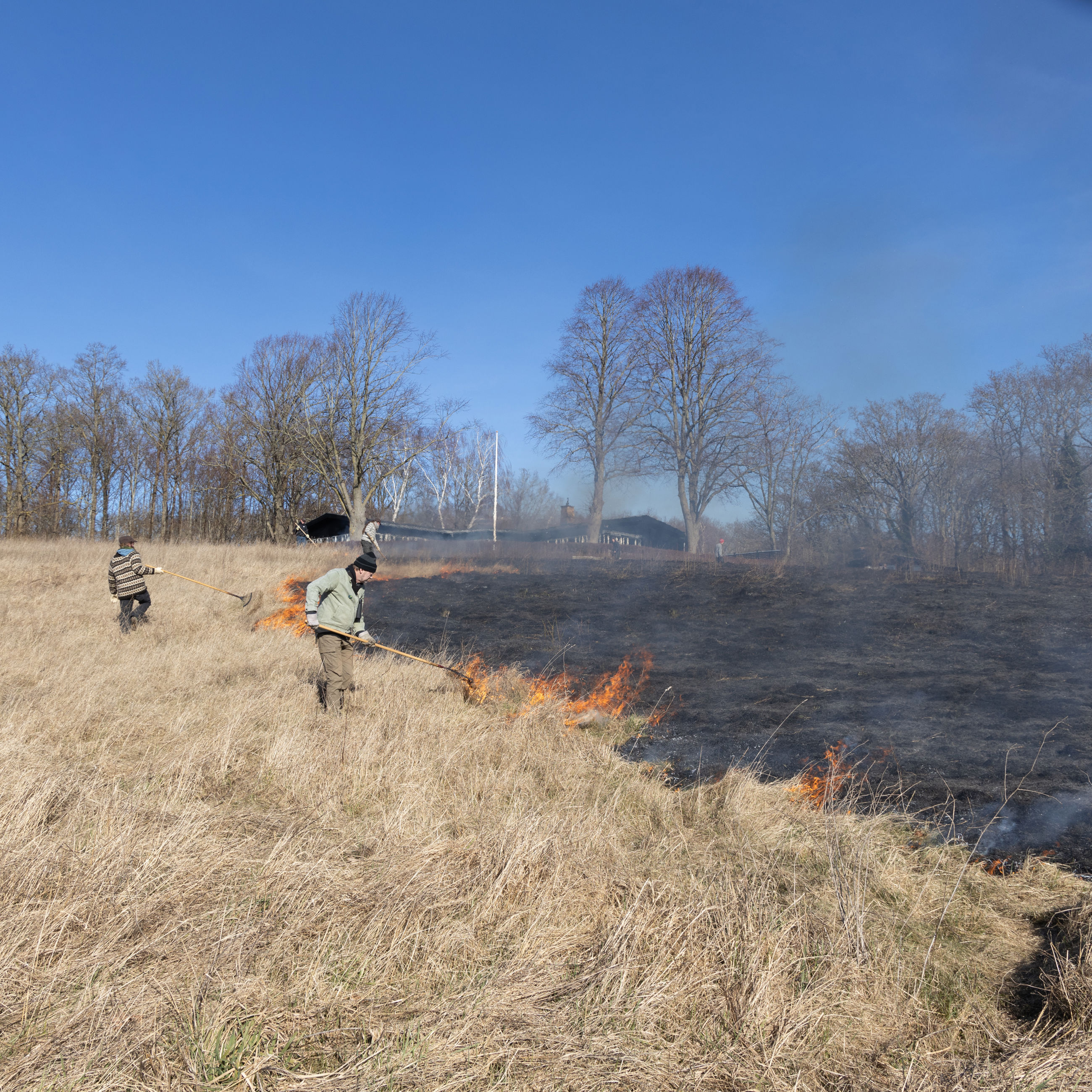 Afbrænding ved Vigen Strandpark
