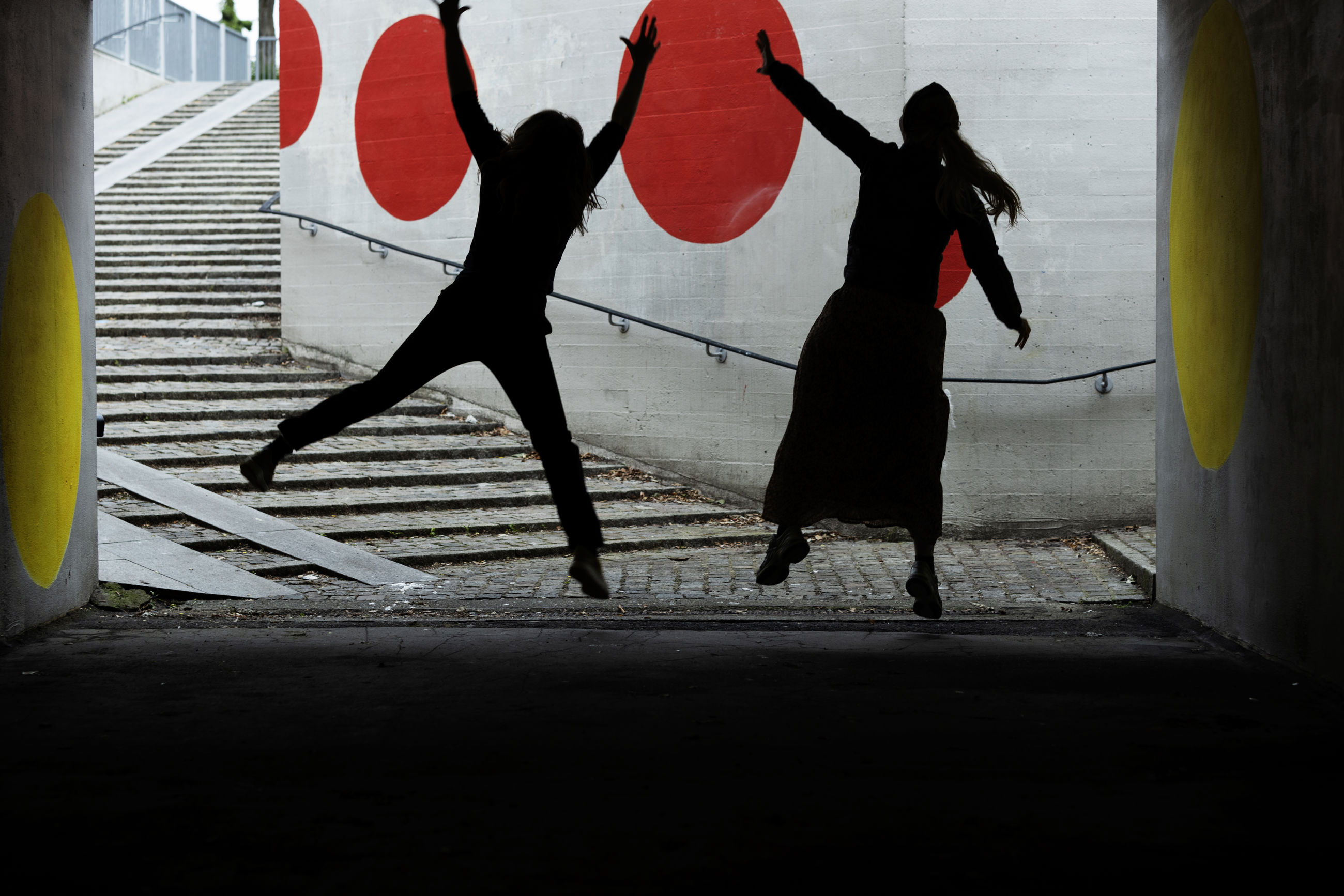 Børn fra Østervangsskolen har været med at til skabe et interaktivt kunstværk