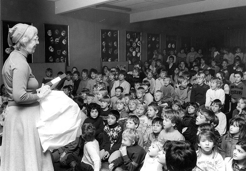 Historisk foto fra Tjørnegårdskolen