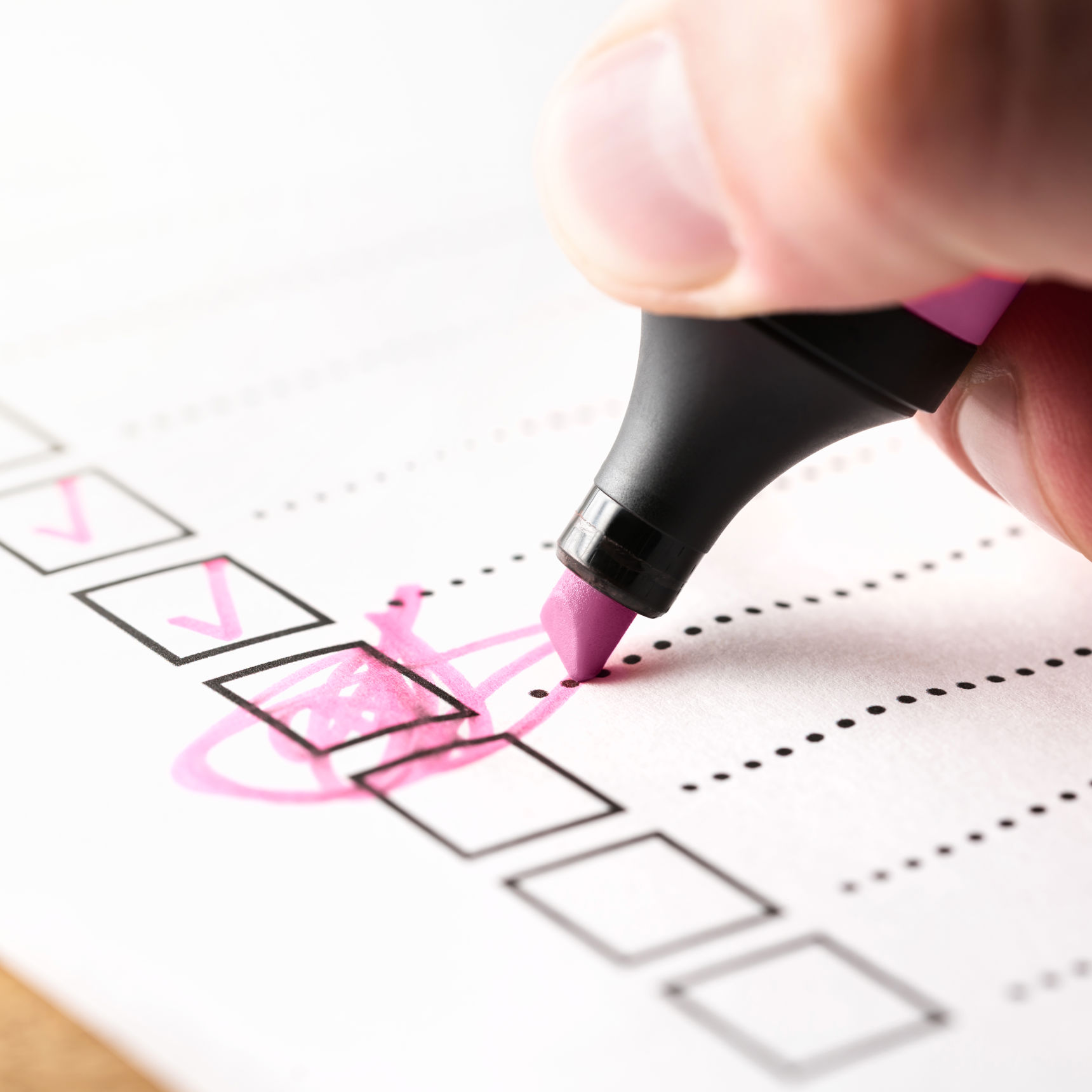 Udfyldning af formular