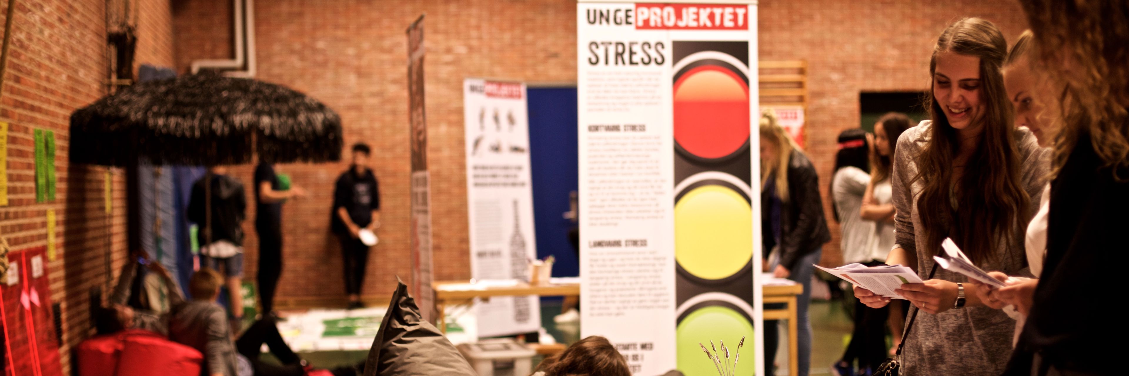 Unge på sundhedseksperimentariet.