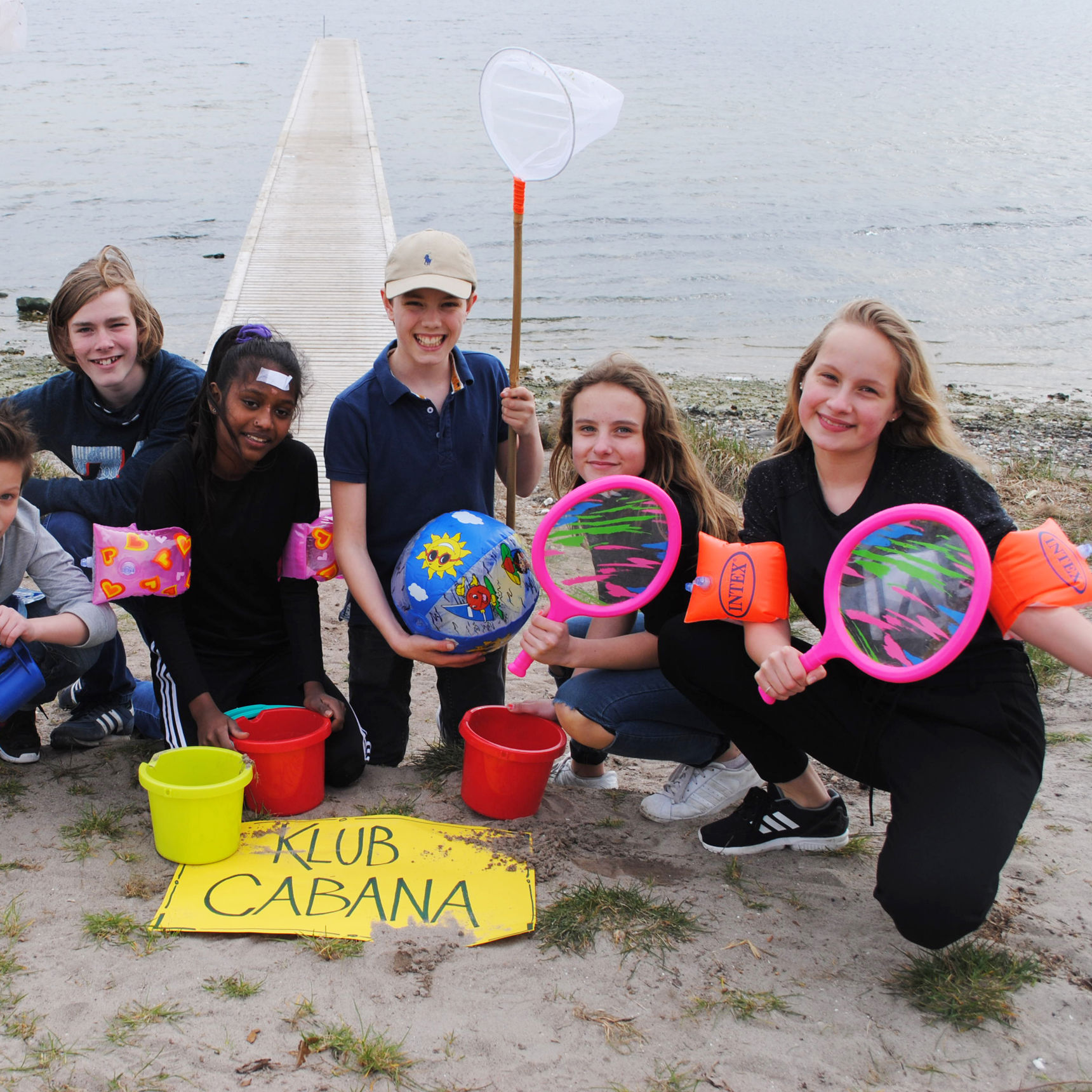 Klubbørn på Klub Cabana på Vigen