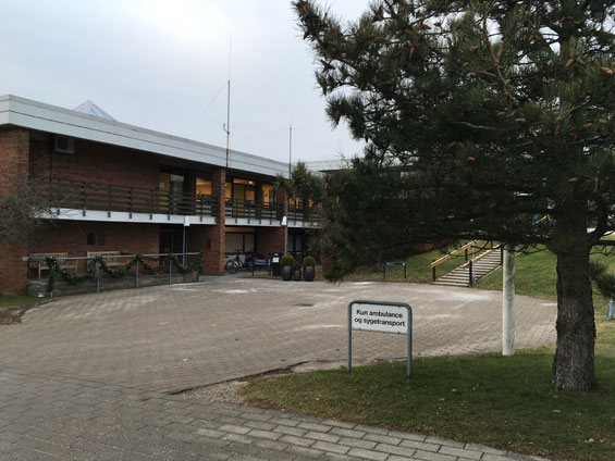 Indgang til Bernadottegården.